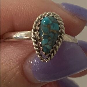 Sterling Silver Turquoise Ring